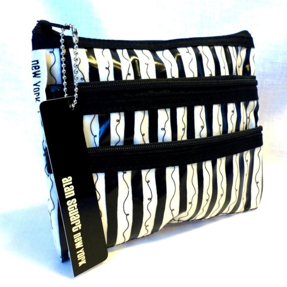 Cosmetic Bag by Alan Stuart 8" x 1/2" x 7"